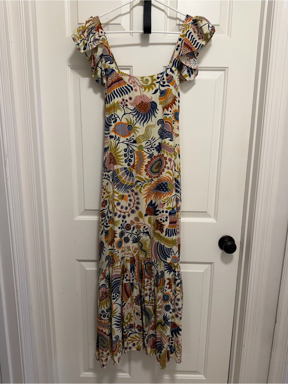 House of Harlow 1960 Molly Ivory Maxi Dress Size Small